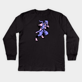 Old School Games - Ninja Gaiden Kids Long Sleeve T-Shirt